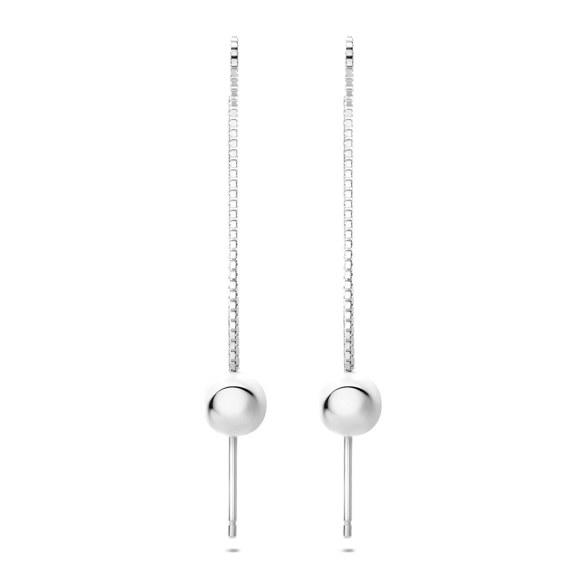 doortrekoorbellen bol 85 mm zilver gerhodineerd - bol