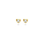 Ohrstecker Perle 4,5 mm 14K Gelbgold