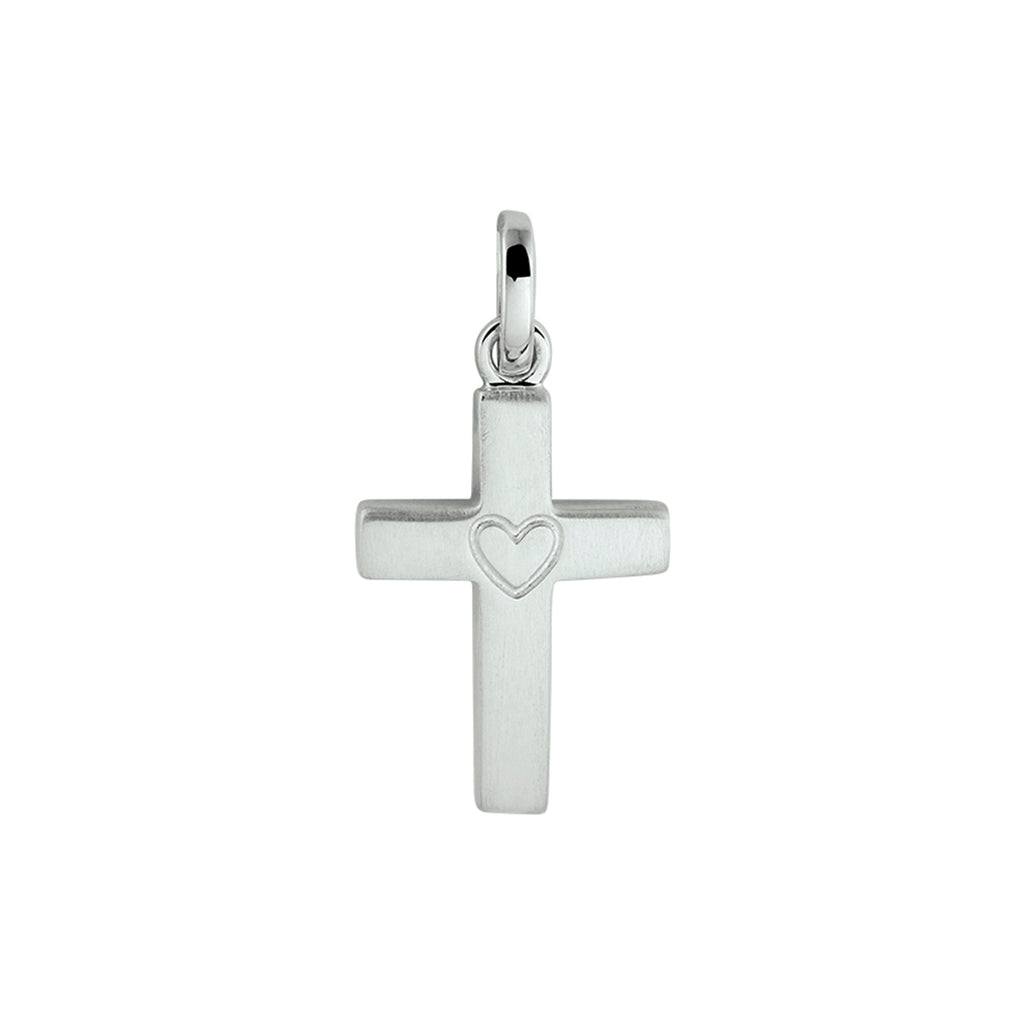 hanger kruis zilver gerhodineerd