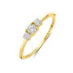 Ring Zirkonia 14K Gelbgold