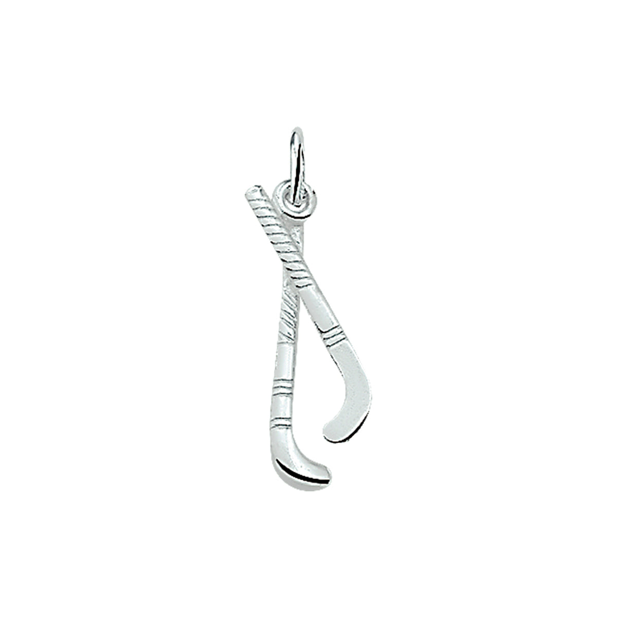 hanger hockeysticks zilver wit