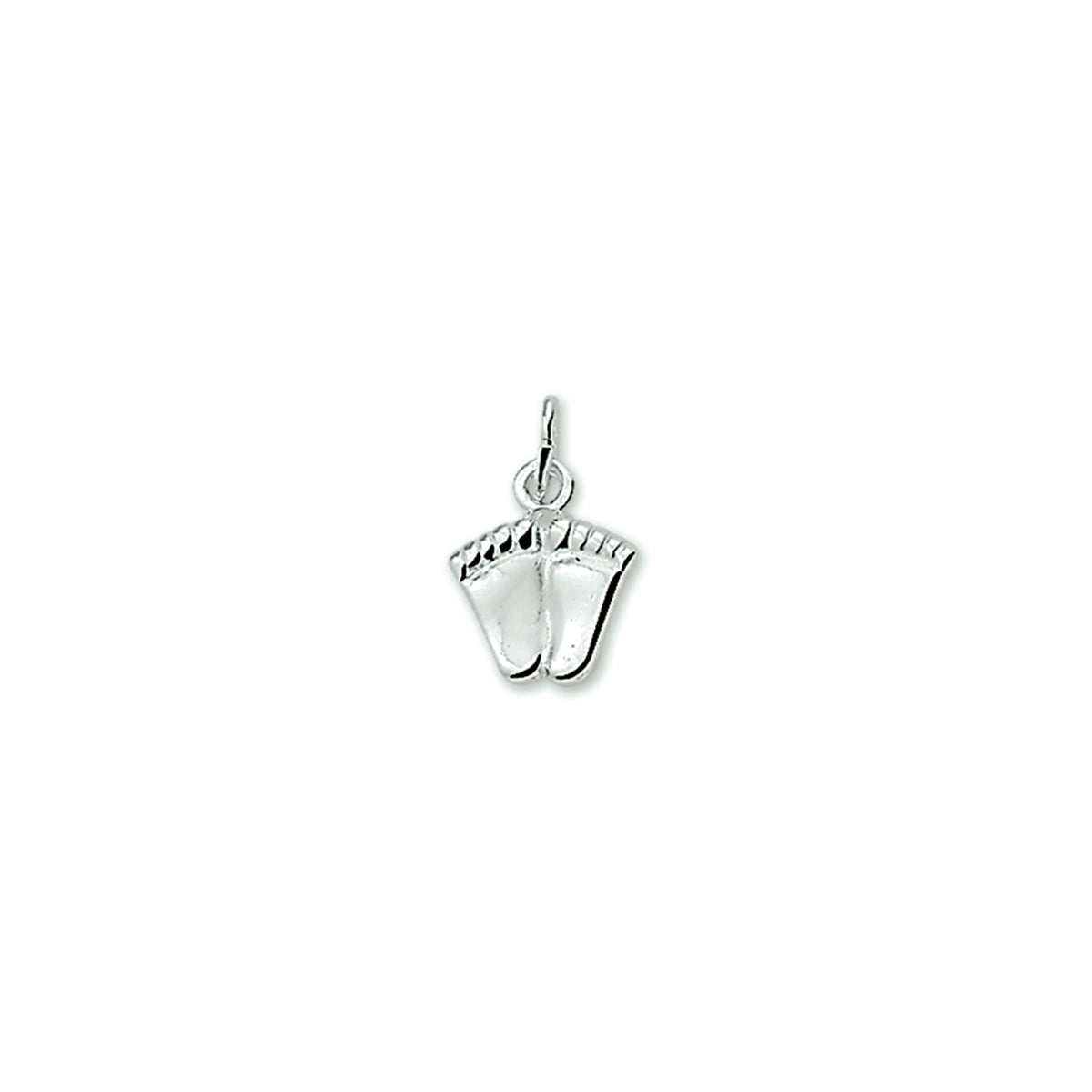 hanger voeten zilver gerhodineerd