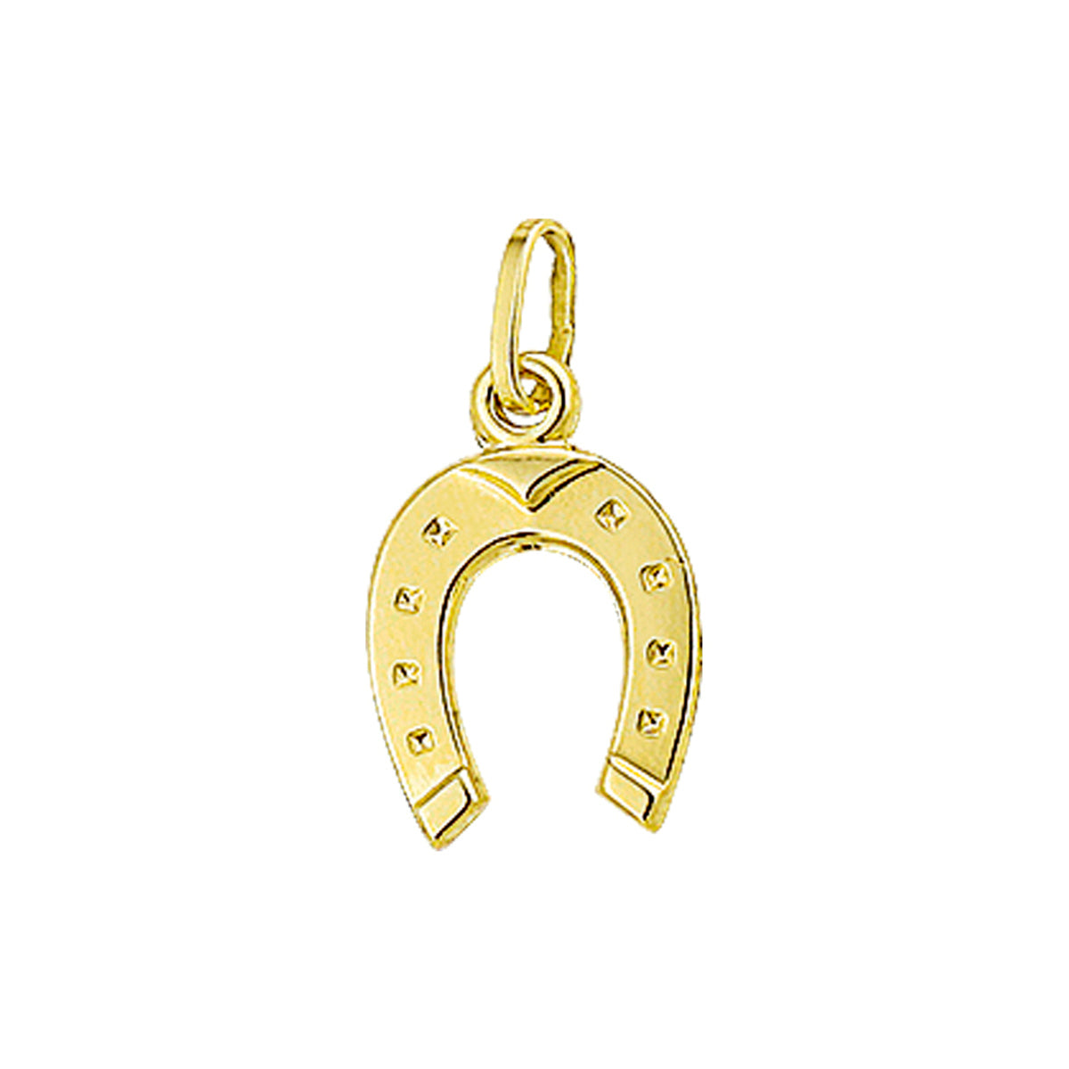 Anhänger Hufeisen 14K Gelbgold