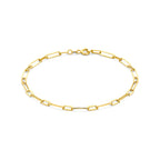 armband 3 mm 19 cm 14K geelgoud