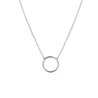 collier rondje 0,8 mm 40 - 42 - 44 cm 14K witgoud