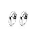 klapoorringen 3,0 mm halfronde buis zilver gerhodineerd