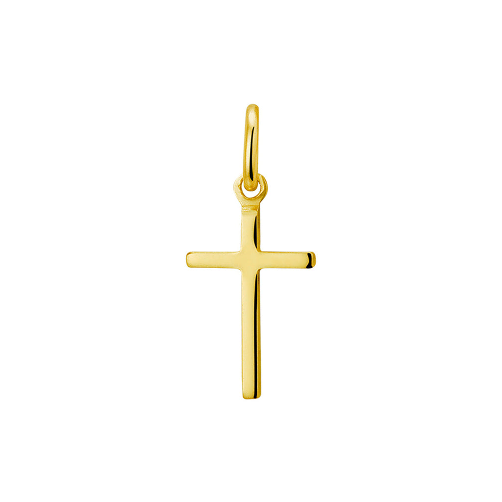 Anhänger Kreuz 14K Gelbgold