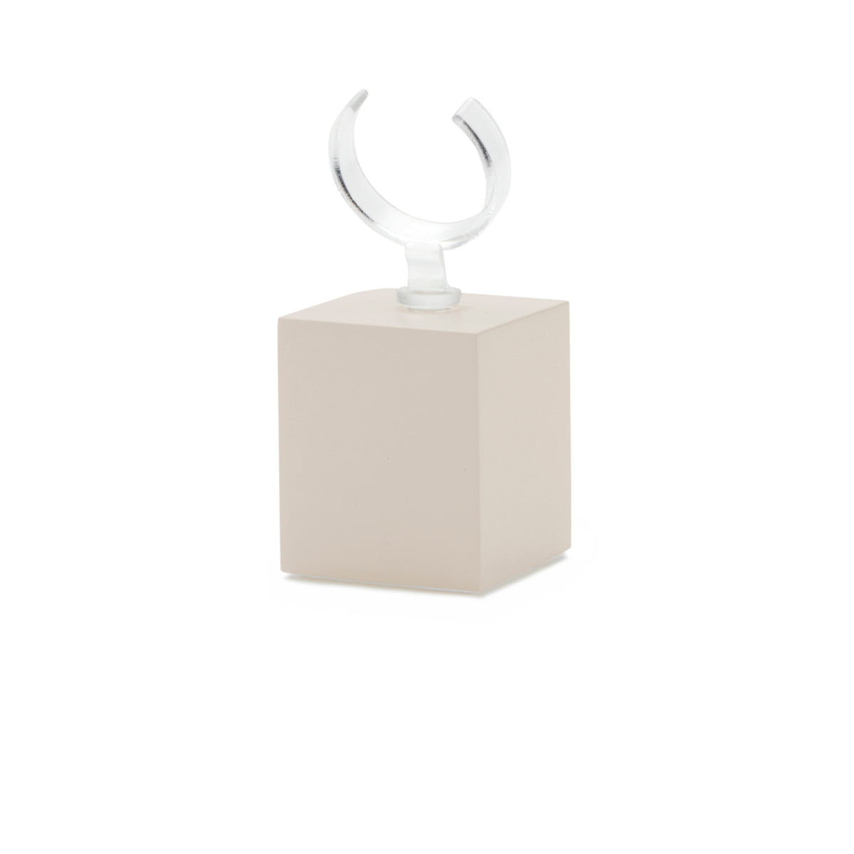 ring standaard beige + beugel 30 x 25 x 25 mm pos materialen