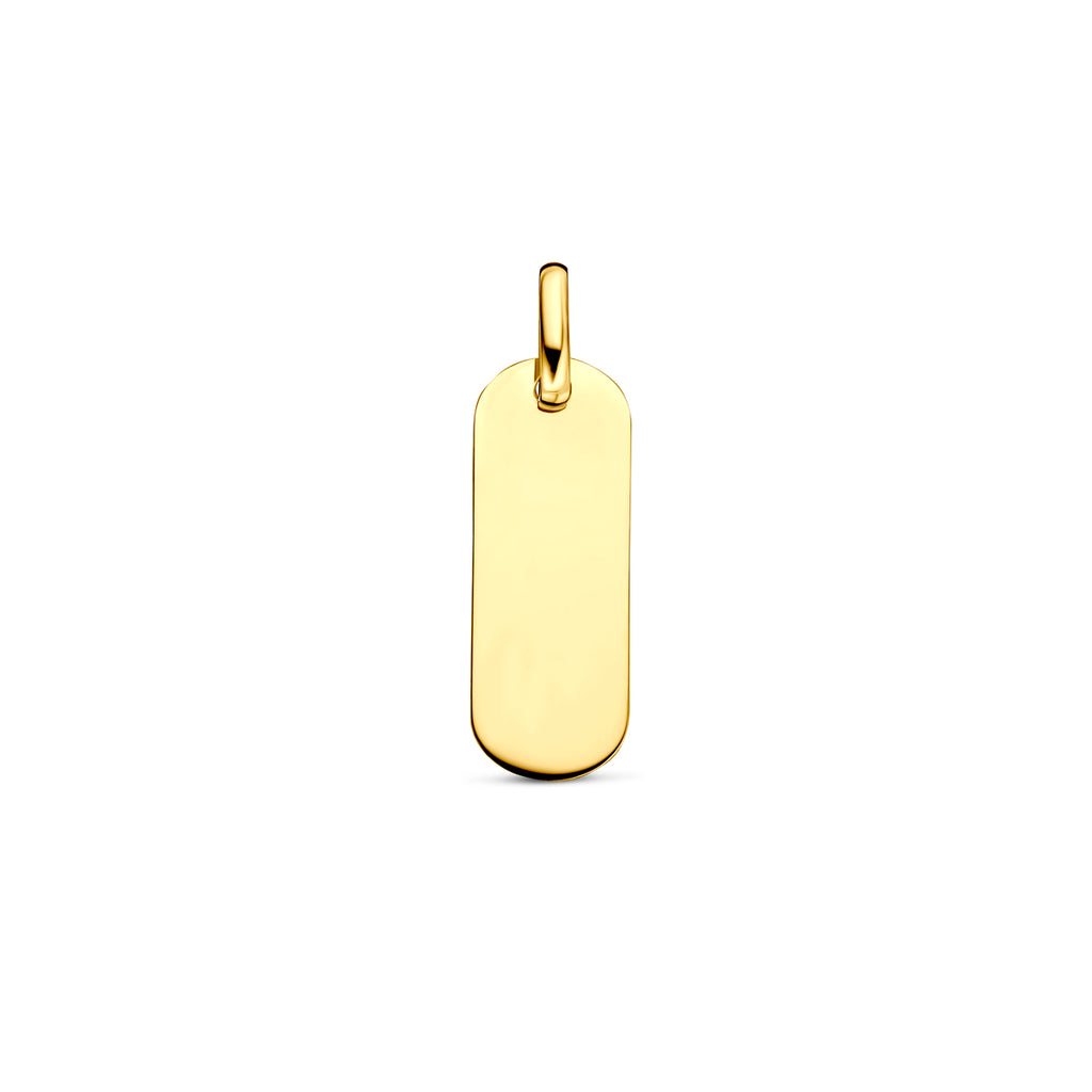 hanger 23 mm 14K geelgoud