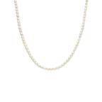 collier 3,8 mm 40 + 5 cm zilver verguld (geel)