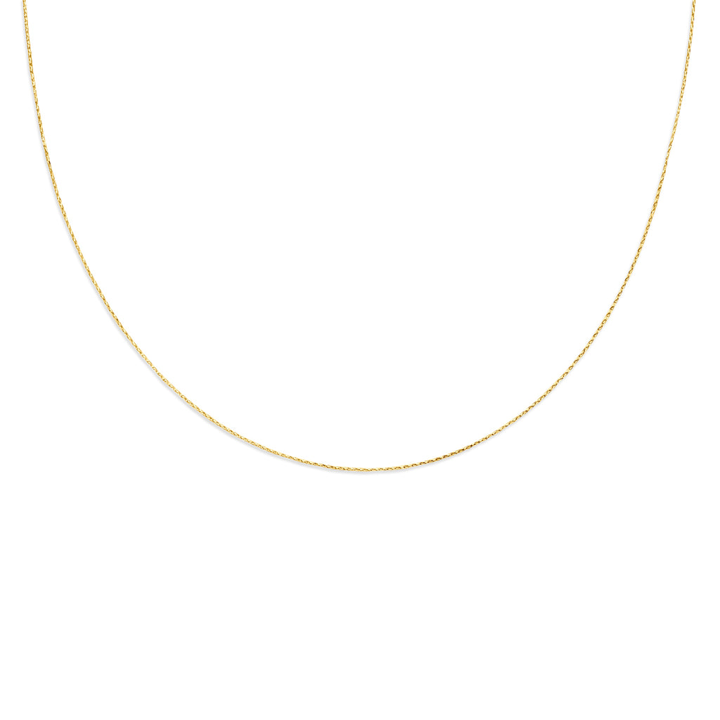 collier 40 + 4 cm 14K geelgoud