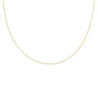 collier 40 + 4 cm 14K geelgoud
