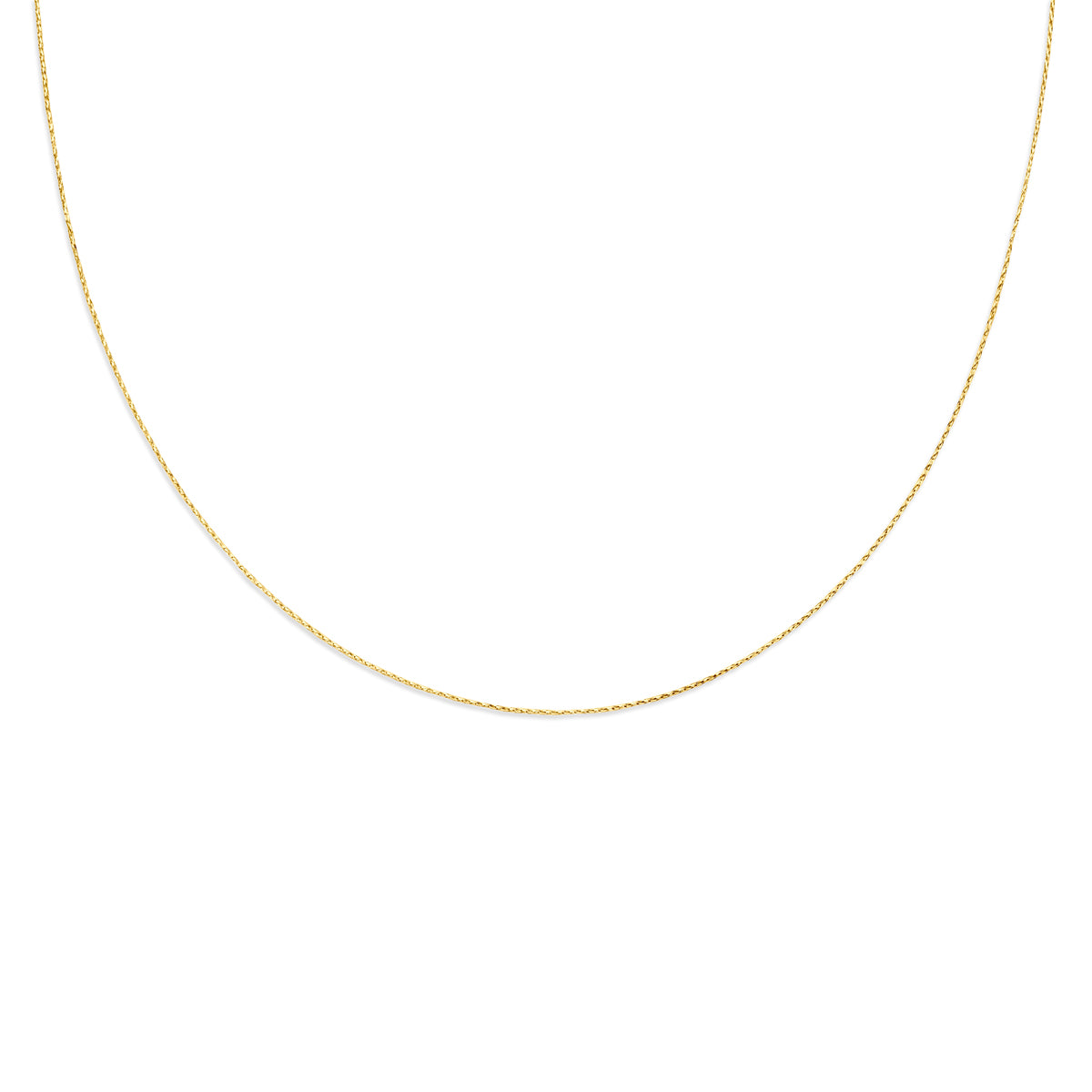 collier 40 + 4 cm 14K geelgoud