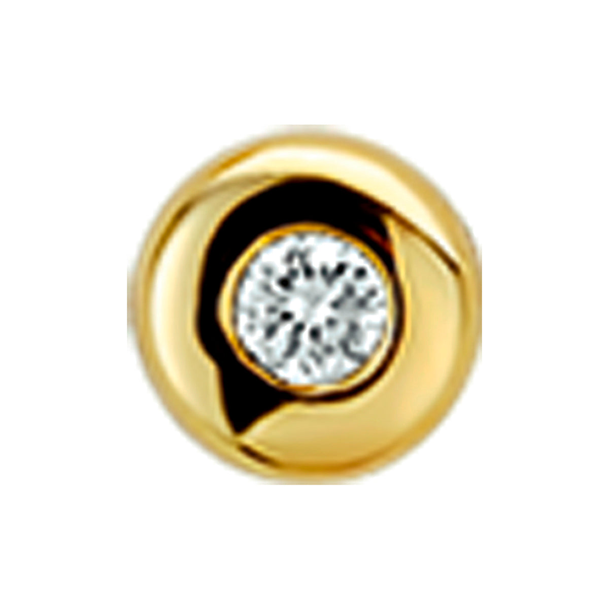 Anhänger Diamant H SI 14K Gelbgold