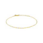 Fußkettchen 1,8 mm 24 + 2 cm 14K Gelbgold