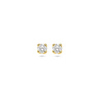 Ohrstecker Lab grown Diamant 0.20ct. (2x 0.10ct) H SI 3,25 mm 14K Gelbgold