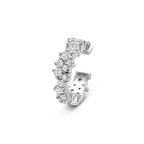 ear cuff zirkonia 13,5 mm zilver gerhodineerd