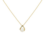 Perlenkette 41 - 43 - 45 cm 14K Gelbgold