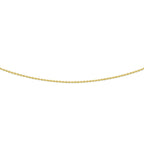 Ankerkette flach 0,8 mm 14K Gelbgold