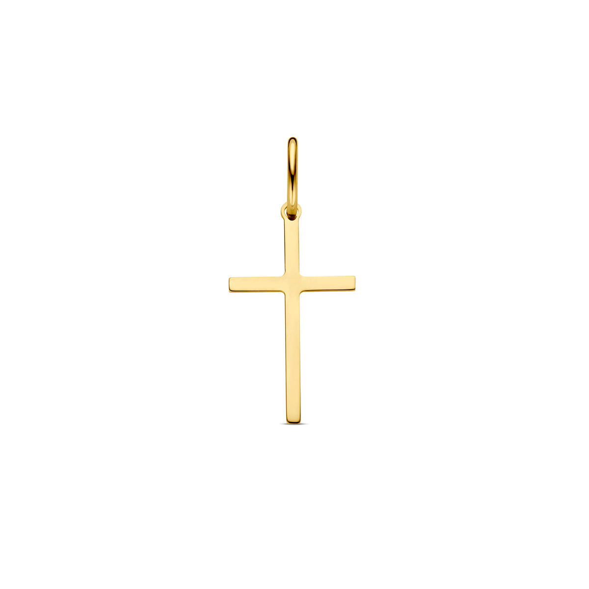 Anhänger Kreuz 14K Gelbgold