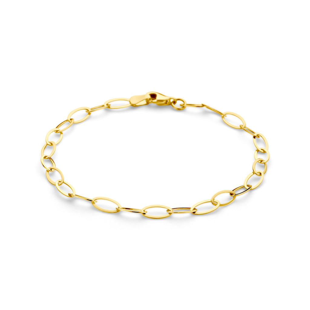 Armband 4,0 mm 18,5 cm 14K Gelbgold