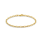 armband 3 mm 18 cm 14K geelgoud