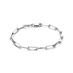 Armband geschlossen für immer 4,5 mm Silber rhodiniert