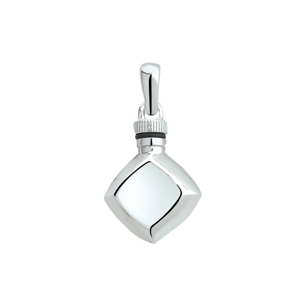 urnhanger 14,5 mm zilver gerhodineerd