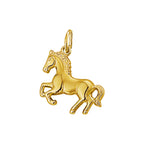 hanger paard 14K geelgoud