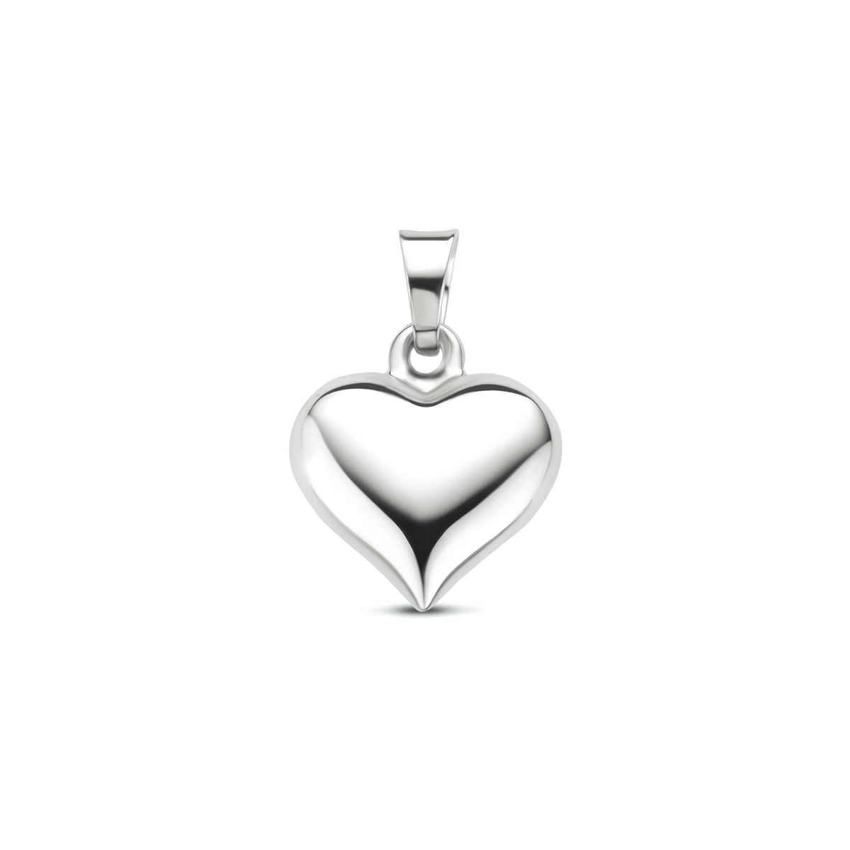 hanger hartje 14K witgoud