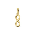 hanger infinity 14K geelgoud