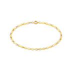 Armband Infinity 2,8 mm 18,5 cm 14K Gelbgold