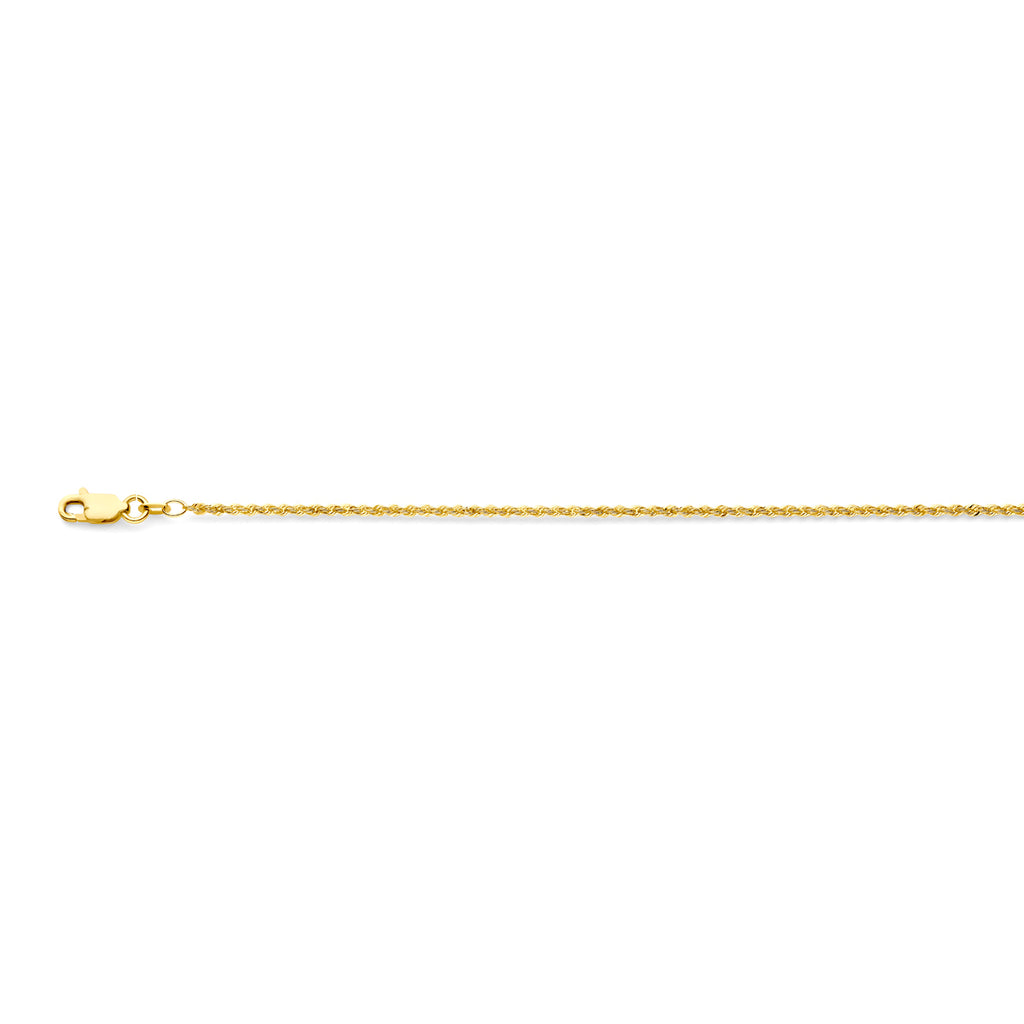 koord 1,7 mm massief 14K geelgoud