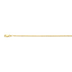 koord 1,7 mm massief 14K geelgoud