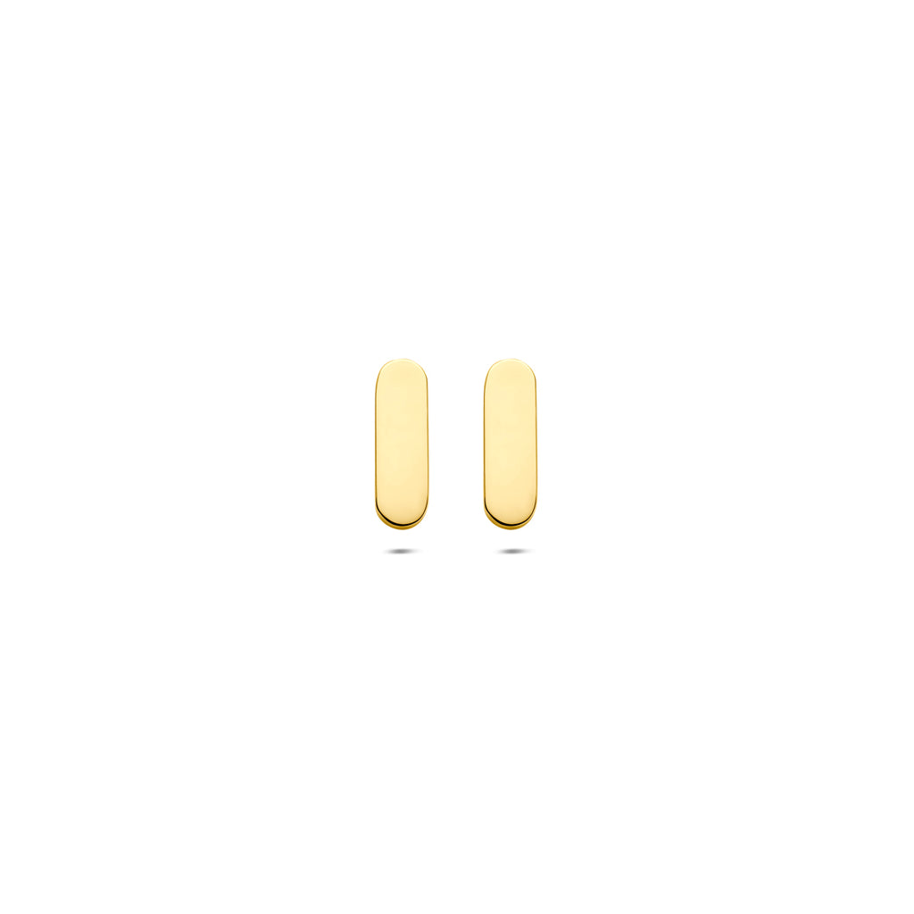 Ohrstecker 8,5 mm 14K Gelbgold
