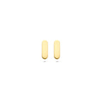 Ohrstecker 8,5 mm 14K Gelbgold
