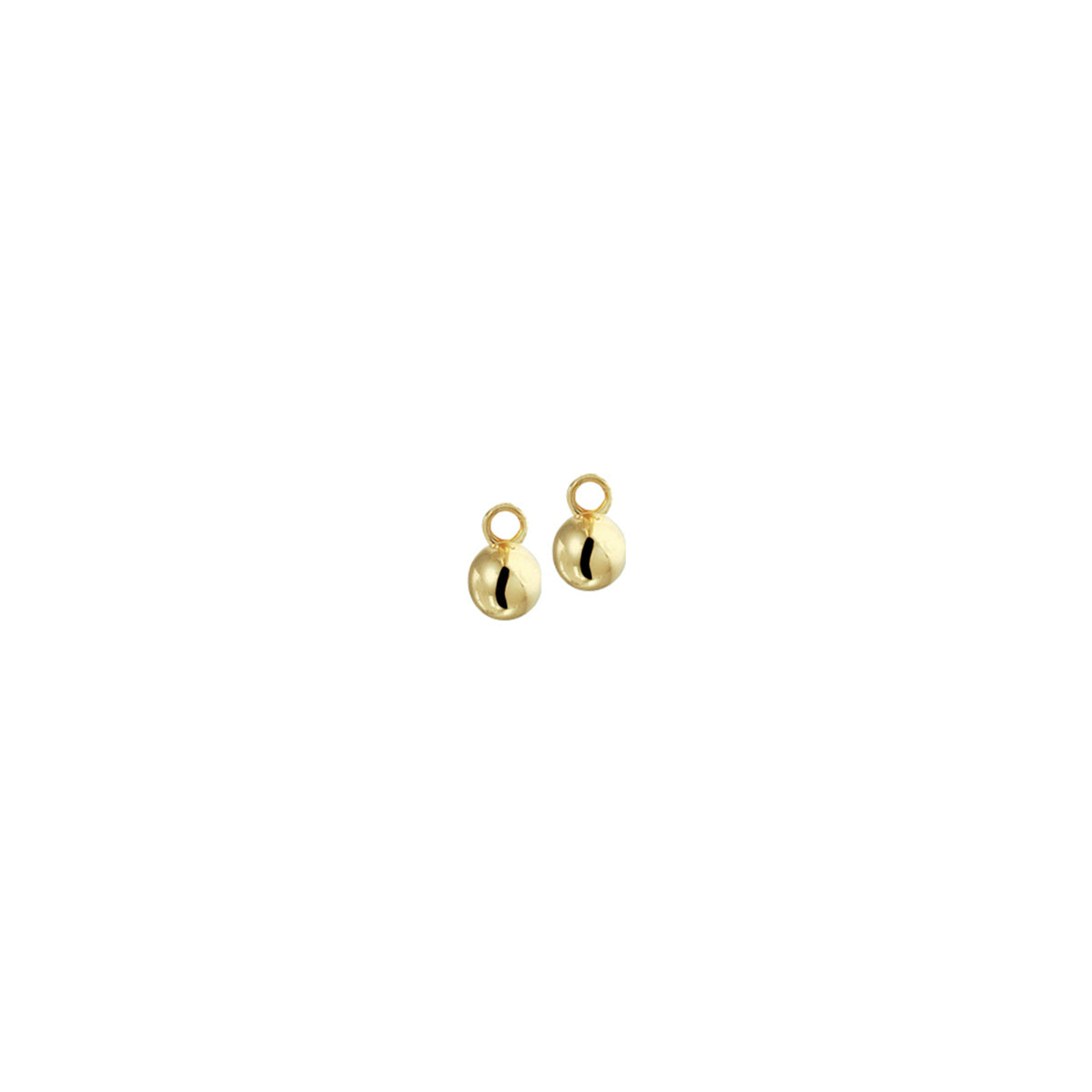 oorringhanger bol 14K geelgoud