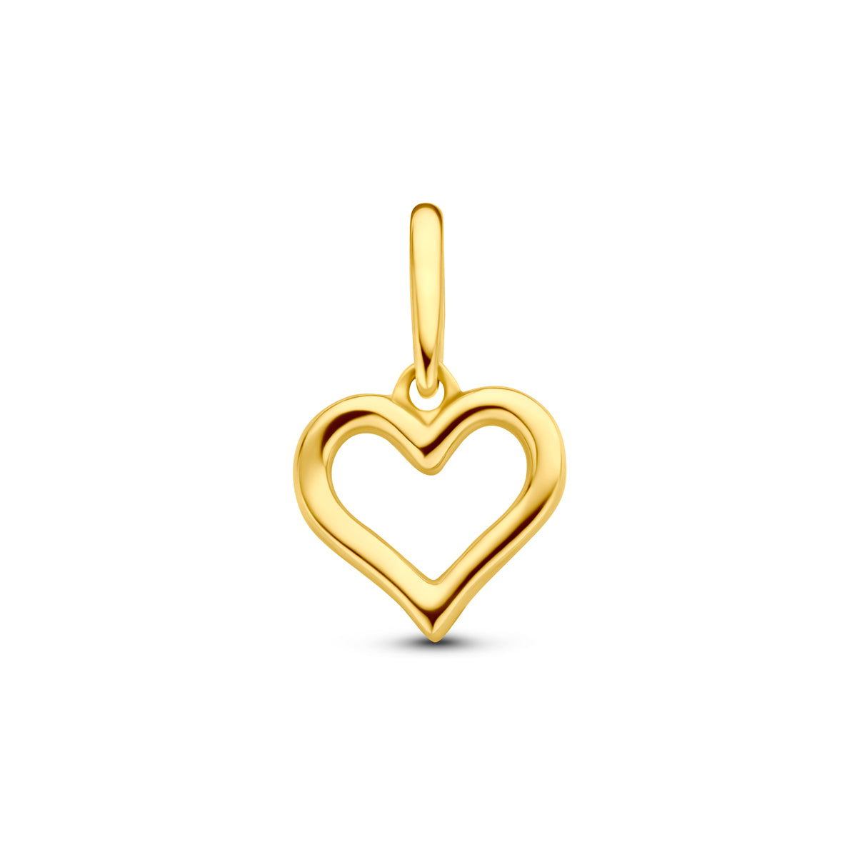 Anhänger Herz 14K Gelbgold