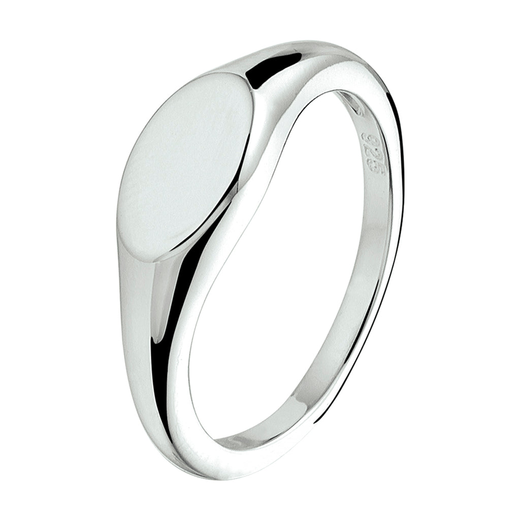 Gravurring Silber rhodiniert