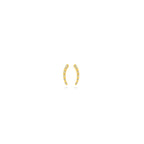 Ohrstecker Diamant 0.05ct (2x 0.025ct) H SI 11 mm 14K Gelbgold