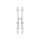 oorhangers zilver gerhodineerd