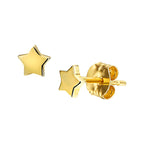 oorknoppen ster 14K geelgoud