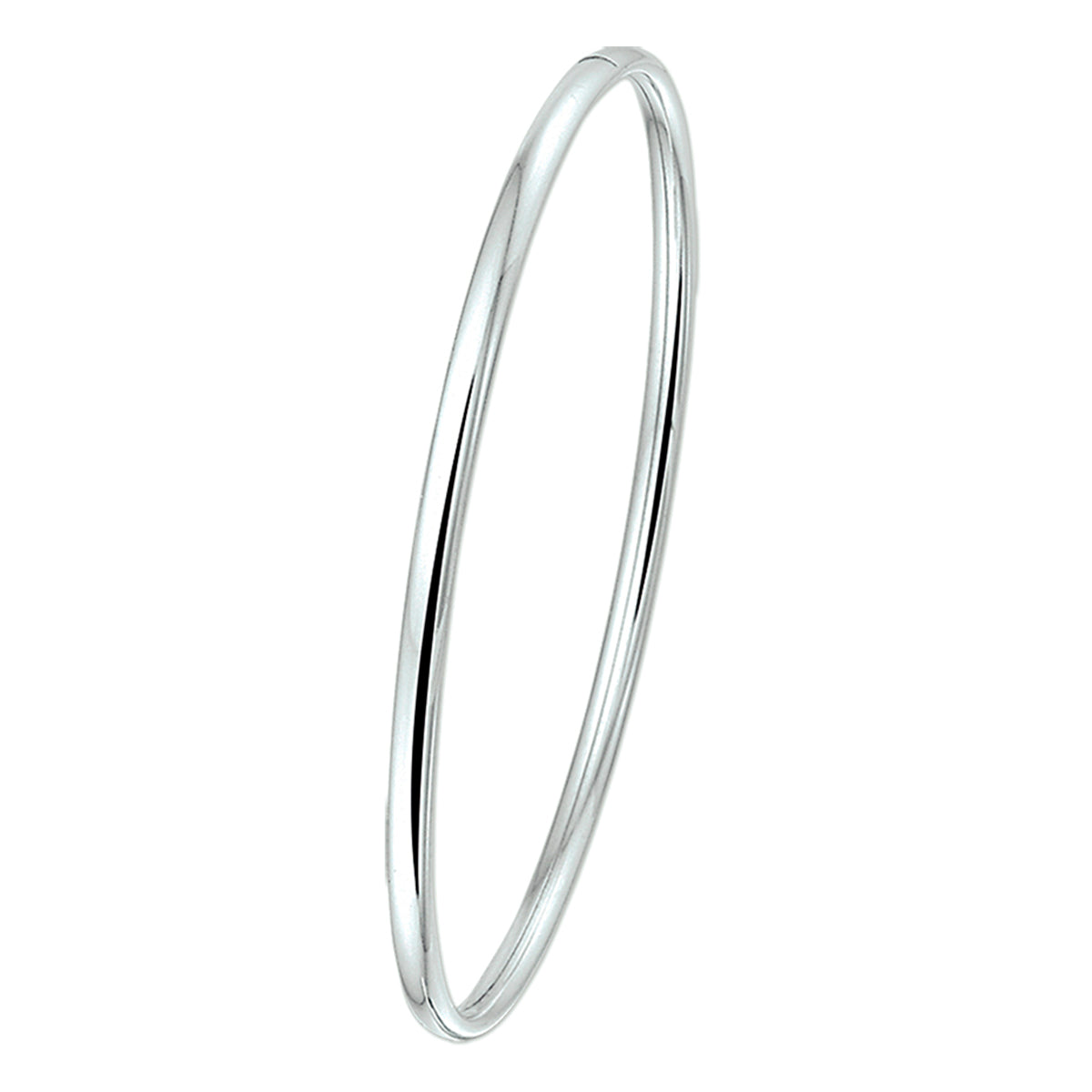 Armreifkappe Ovalrohr 3 x 60 mm silberweiß