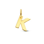 9k hanger letter 9K geel