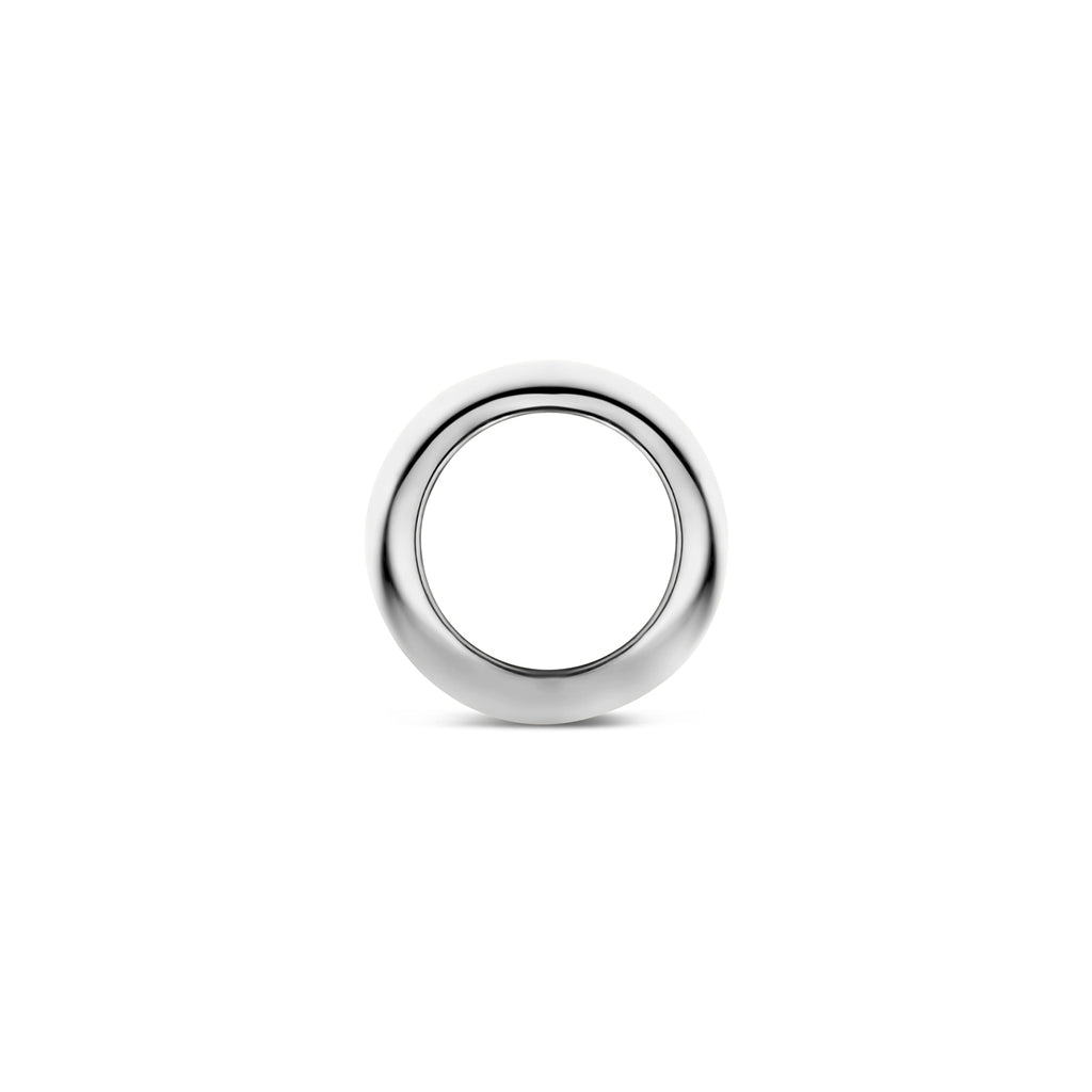 hanger 4,5 mm 14K witgoud - rondje,bolletje,ringetje,draad