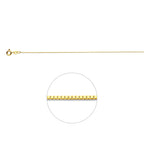 Venezianisch 0,6 mm 14K Gelbgold