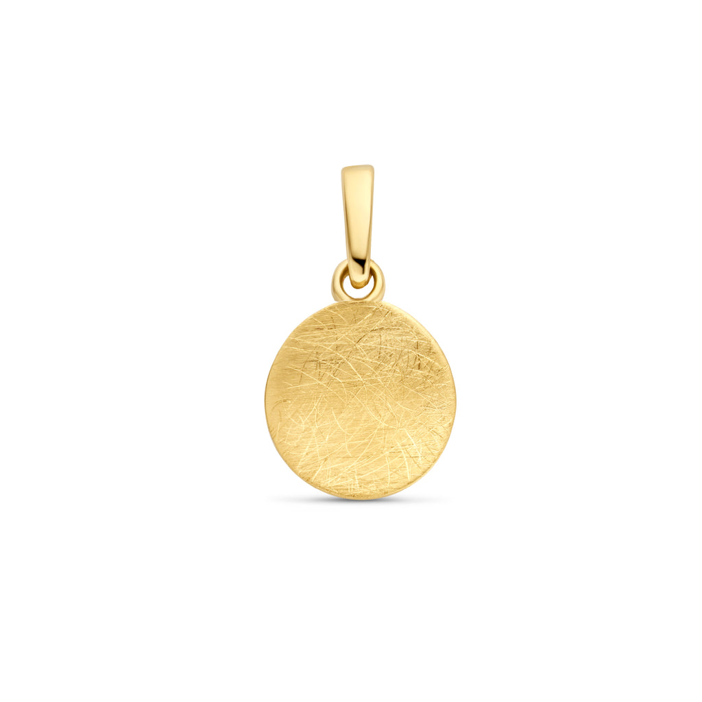 hanger scratch 14K geelgoud