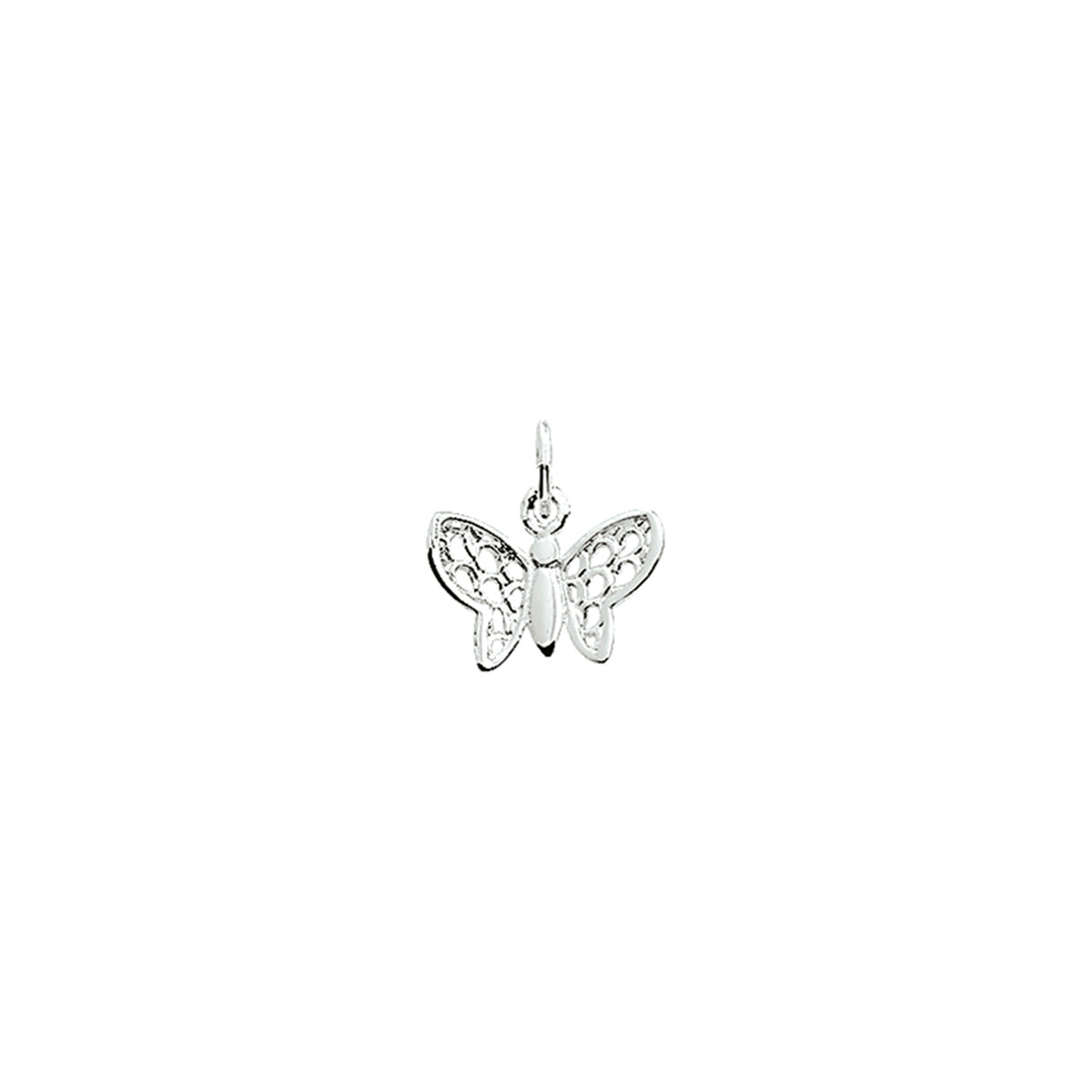 Anhänger Schmetterling Silber rhodiniert