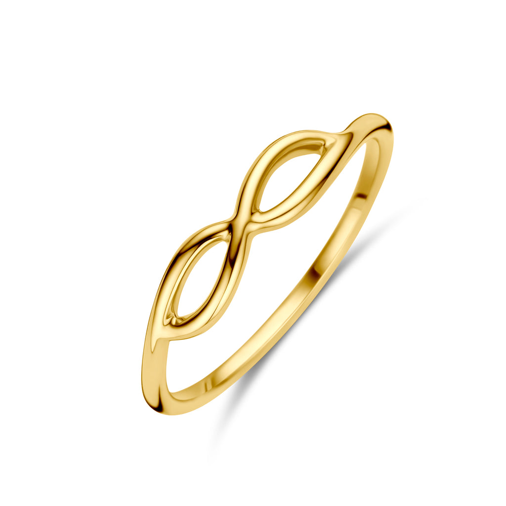 Ring Unendlichkeit 14K Gelbgold