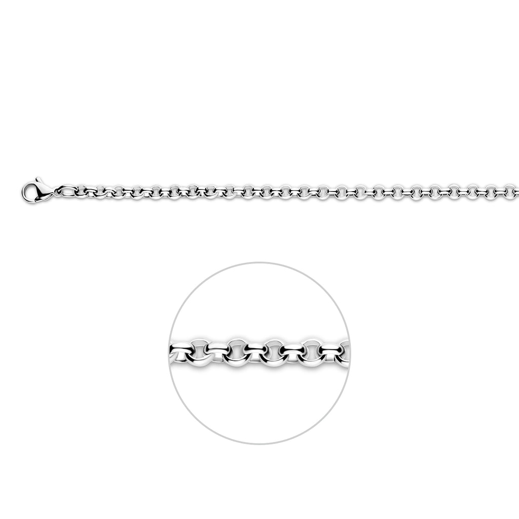 jasseron 4,0 mm edelstaal